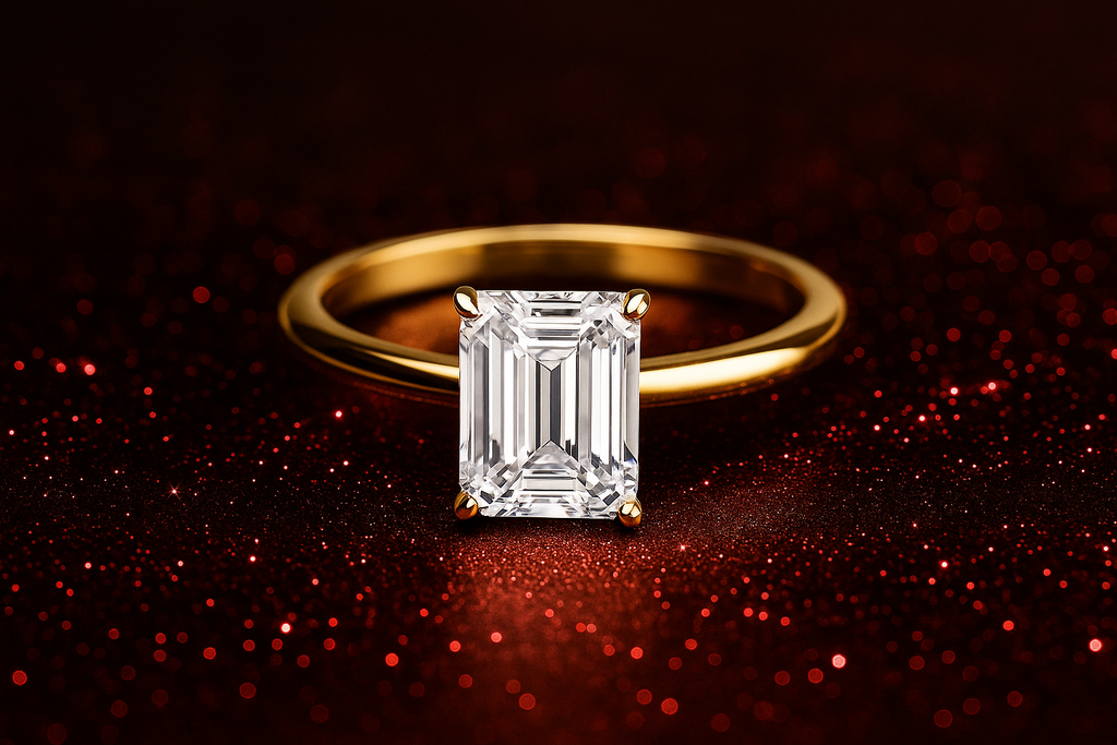 The Mariposa - Gold - Moissanite